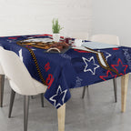 Australia Flag Day Tablecloth Cool Kangaroo Beer Aussie Aussie Oi Oi