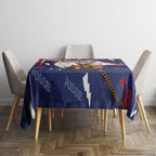 Australia Flag Day Tablecloth Cool Kangaroo Beer Aussie Aussie Oi Oi