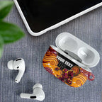 Custom Broncos AirPods Case Horse Mascot With Aboriginal Indigenous