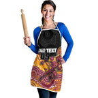 Custom Broncos Apron Horse Mascot With Aboriginal Indigenous