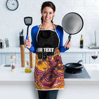 Custom Broncos Apron Horse Mascot With Aboriginal Indigenous