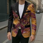 Custom Broncos Blazer Horse Mascot With Aboriginal Indigenous