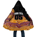 Custom Broncos Cloak Horse Mascot With Aboriginal Indigenous