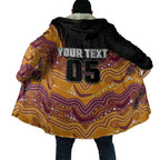 Custom Broncos Cloak Horse Mascot With Aboriginal Indigenous