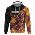 Custom Broncos Hoodie Horse Mascot With Aboriginal Indigenous
