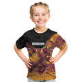 Custom Broncos Kid T Shirt Horse Mascot With Aboriginal Indigenous