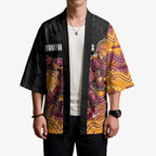 Custom Broncos Kimono Horse Mascot With Aboriginal Indigenous