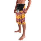Custom Broncos Lavalava Horse Mascot With Aboriginal Indigenous