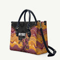 Custom Broncos Leather Bag Horse Mascot With Aboriginal Indigenous
