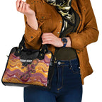 Custom Broncos Shoulder Handbag Horse Mascot With Aboriginal Indigenous