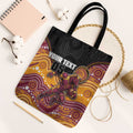 Custom Broncos Tote Bag Horse Mascot With Aboriginal Indigenous