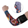 Custom Roosters Arm Sleeves Chicken Mascot With Aboriginal Indigenous