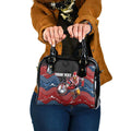 Custom Roosters Shoulder Handbag Chicken Mascot With Aboriginal Indigenous