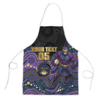 Custom Storm Apron Warrior Mascot With Aboriginal Indigenous