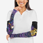Custom Storm Arm Sleeves Warrior Mascot With Aboriginal Indigenous