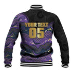 Custom Storm Baseball Jacket Warrior Mascot With Aboriginal Indigenous