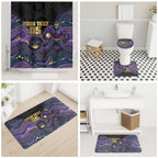Custom Storm Bathroom Set Warrior Mascot With Aboriginal Indigenous