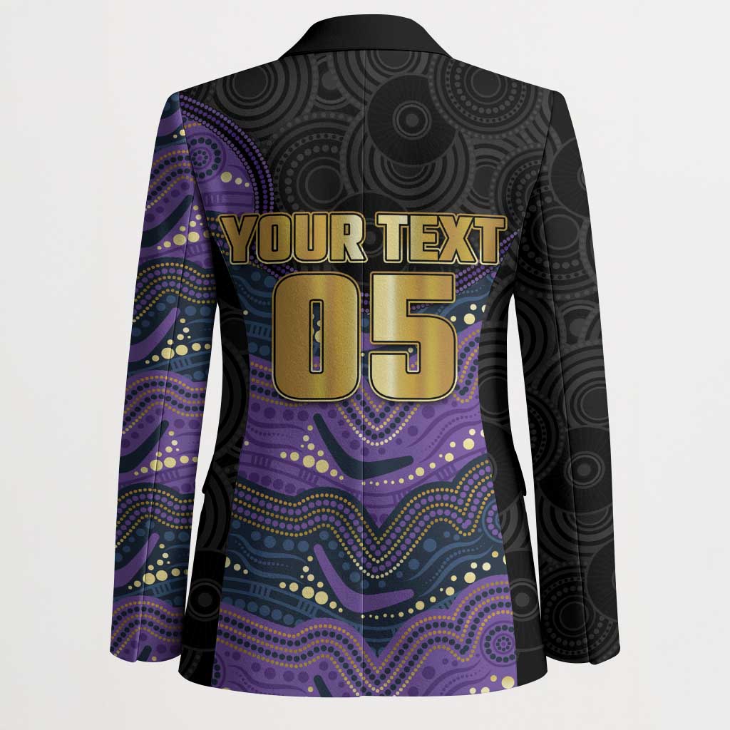 Custom Storm Blazer Warrior Mascot With Aboriginal Indigenous