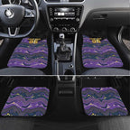 Custom Storm Car Mats Warrior Mascot With Aboriginal Indigenous