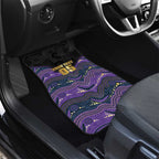 Custom Storm Car Mats Warrior Mascot With Aboriginal Indigenous