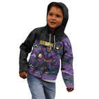 Custom Storm Kid Hoodie Warrior Mascot With Aboriginal Indigenous