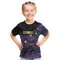 Custom Storm Kid T Shirt Warrior Mascot With Aboriginal Indigenous