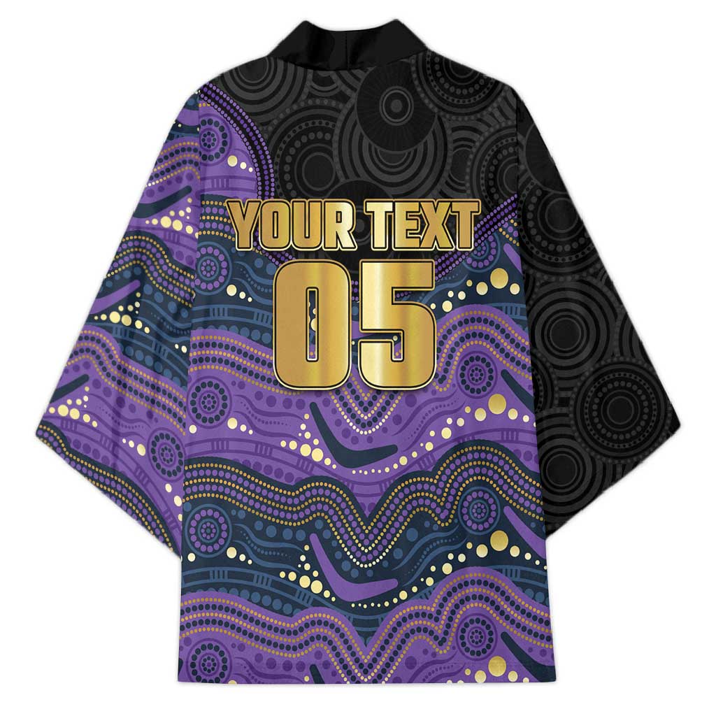 Custom Storm Kimono Warrior Mascot With Aboriginal Indigenous
