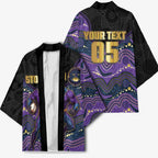 Custom Storm Kimono Warrior Mascot With Aboriginal Indigenous