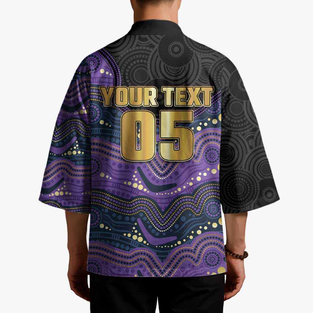 Custom Storm Kimono Warrior Mascot With Aboriginal Indigenous