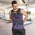 Custom Storm Men Tank Top Warrior Mascot With Aboriginal Indigenous