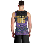 Custom Storm Men Tank Top Warrior Mascot With Aboriginal Indigenous