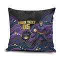 Custom Storm Pillow Cover Warrior Mascot With Aboriginal Indigenous