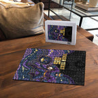 Custom Storm Puzzle Warrior Mascot With Aboriginal Indigenous