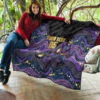 Custom Storm Quilt Warrior Mascot With Aboriginal Indigenous