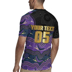 Custom Storm Rugby Jersey Warrior Mascot With Aboriginal Indigenous