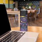 Custom Storm Skinny Tumbler Warrior Mascot With Aboriginal Indigenous