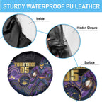 Custom Storm Spare Tire Cover Warrior Mascot With Aboriginal Indigenous