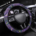 Storm Steering Wheel Cover Warrior Mascot With Aboriginal Indigenous