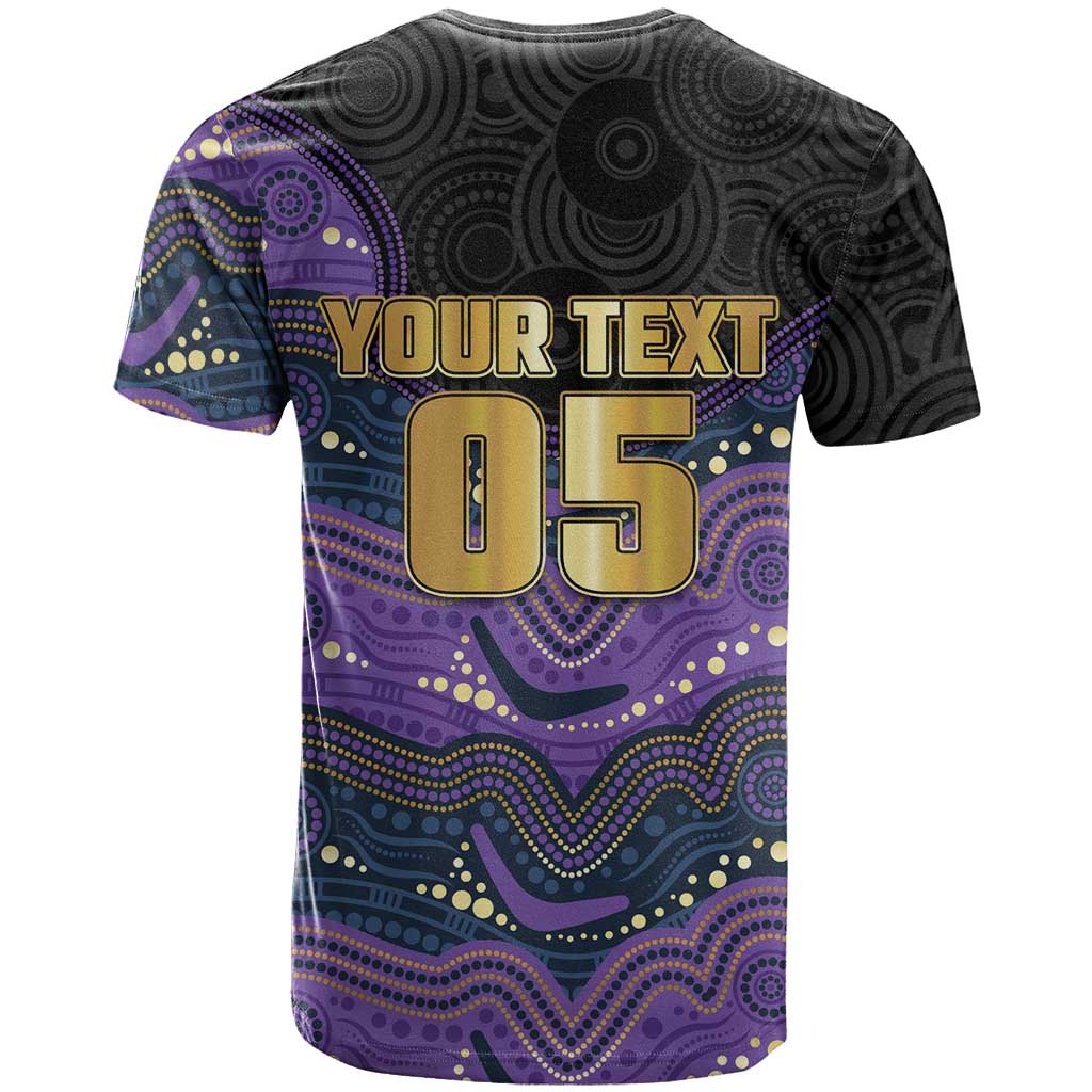 Custom Storm T Shirt Warrior Mascot With Aboriginal Indigenous