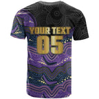 Custom Storm T Shirt Warrior Mascot With Aboriginal Indigenous