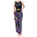 Custom Storm Tank Maxi Dress Warrior Mascot With Aboriginal Indigenous