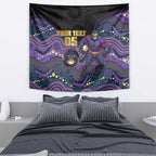 Custom Storm Tapestry Warrior Mascot With Aboriginal Indigenous