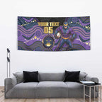Custom Storm Tapestry Warrior Mascot With Aboriginal Indigenous