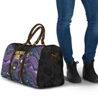 Custom Storm Travel Bag Warrior Mascot With Aboriginal Indigenous