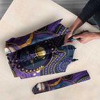 Custom Storm Umbrella Warrior Mascot With Aboriginal Indigenous