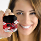 Custom Dragons AirPods Case Warrior Mascot With Aboriginal Indigenous