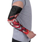 Custom Dragons Arm Sleeves Warrior Mascot With Aboriginal Indigenous