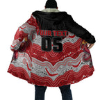 Custom Dragons Cloak Warrior Mascot With Aboriginal Indigenous