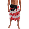 Custom Dragons Lavalava Warrior Mascot With Aboriginal Indigenous