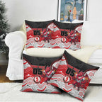 Custom Dragons Pillow Cover Warrior Mascot With Aboriginal Indigenous